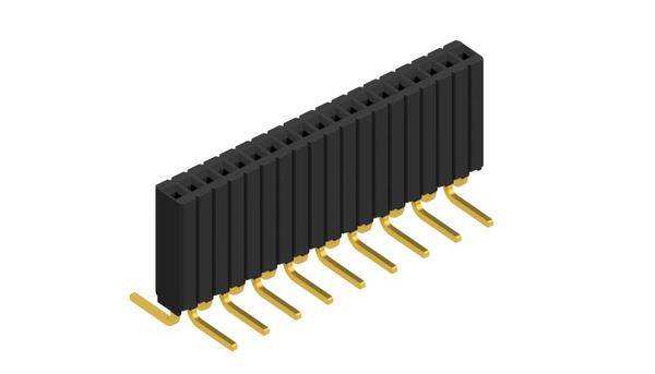 Fischer Elektronik Buchsenleiste (Standard) Anzahl Reihen: 1 10027158 10St.