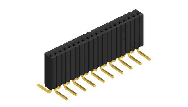 Fischer Elektronik Buchsenleiste (Standard) Anzahl Reihen: 1 10027160 10St.
