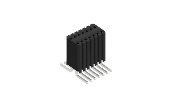 Fischer Elektronik Buchsenleiste (Standard) Anzahl Reihen: 2 10027170 10St.