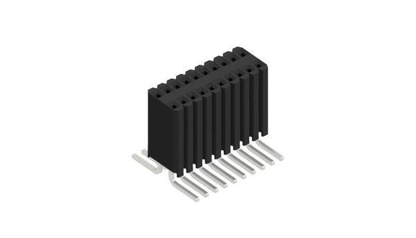 Fischer Elektronik Buchsenleiste (Standard) Anzahl Reihen: 2 10027173 10St.
