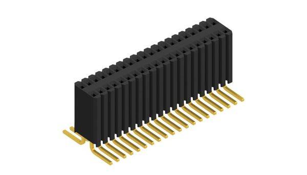 Fischer Elektronik Buchsenleiste (Standard) Anzahl Reihen: 2 10027178 10St.