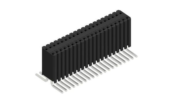 Fischer Elektronik Buchsenleiste (Standard) Anzahl Reihen: 2 10027179 10St.