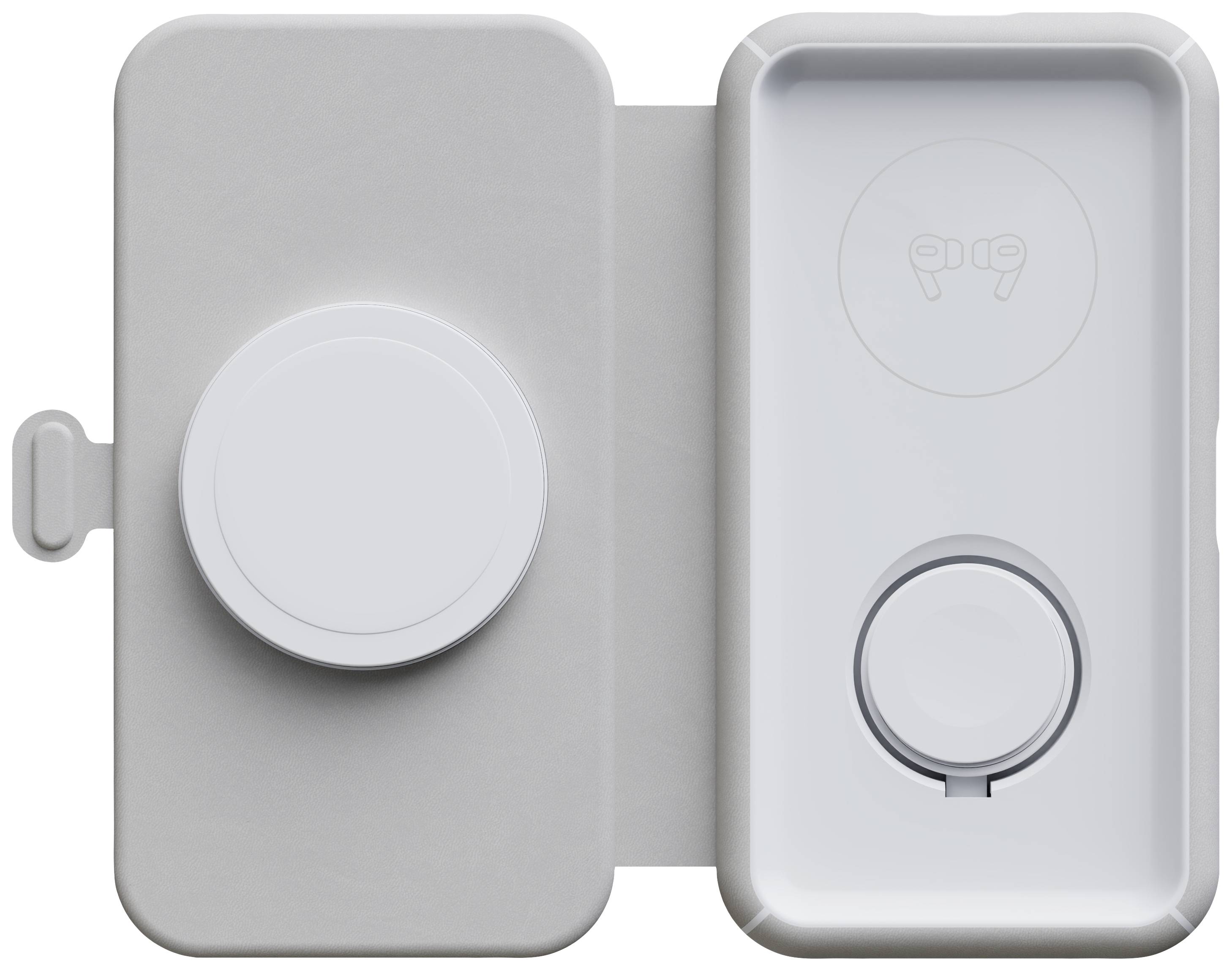 XTORM Induktions-Ladegerät XWF31 3in1 Wireless Charger 64213 Ausgänge Magnetanschluss Grau