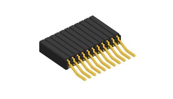 Fischer Elektronik Buchsenleiste (Standard) Anzahl Reihen: 1 10027199 10St.
