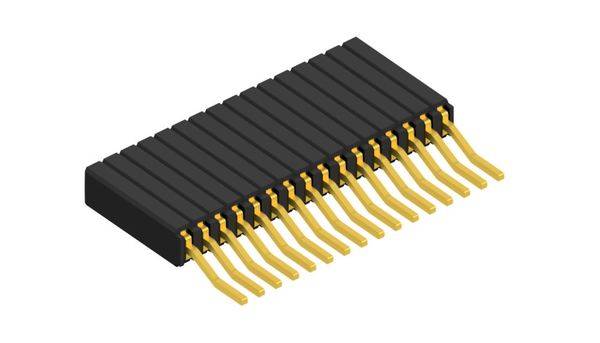 Fischer Elektronik Buchsenleiste (Standard) Anzahl Reihen: 1 10027209 10St.