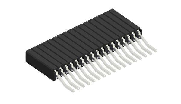 Fischer Elektronik Buchsenleiste (Standard) Anzahl Reihen: 1 10027212 10St.