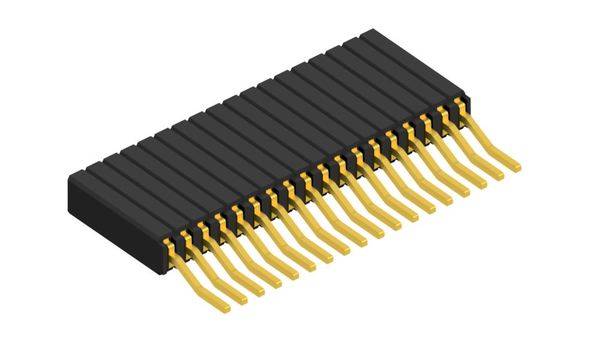 Fischer Elektronik Buchsenleiste (Standard) Anzahl Reihen: 1 10027213 10St.