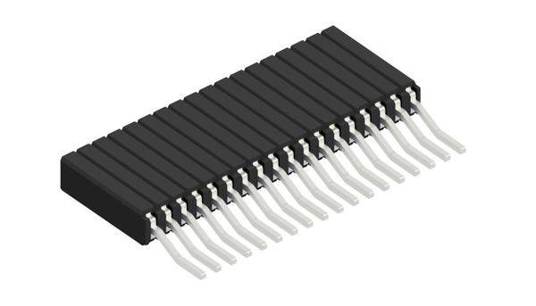 Fischer Elektronik Buchsenleiste (Standard) Anzahl Reihen: 1 10027214 10St.