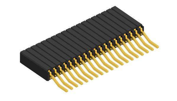 Fischer Elektronik Buchsenleiste (Standard) Anzahl Reihen: 1 10027215 10St.