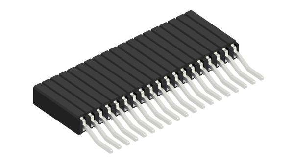 Fischer Elektronik Buchsenleiste (Standard) Anzahl Reihen: 1 10027216 10St.