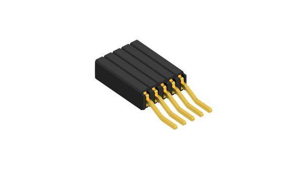 Fischer Elektronik Buchsenleiste (Standard) Anzahl Reihen: 1 10027187 10St.