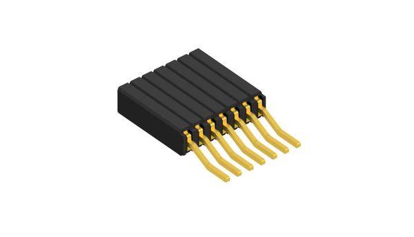 Fischer Elektronik Buchsenleiste (Standard) Anzahl Reihen: 1 10027191 10St.