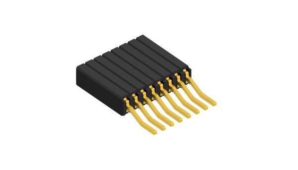 Fischer Elektronik Buchsenleiste (Standard) Anzahl Reihen: 1 10027193 10St.