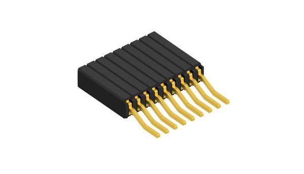 Fischer Elektronik Buchsenleiste (Standard) Anzahl Reihen: 1 10027195 10St.