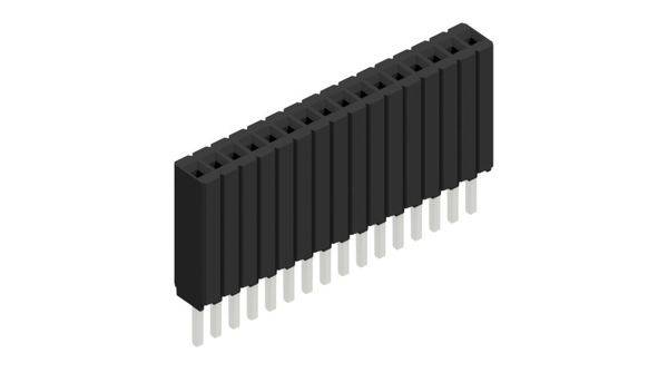Fischer Elektronik Buchsenleiste (Standard) Anzahl Reihen: 1 10027250 10St.