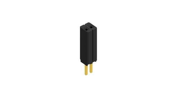 Fischer Elektronik Buchsenleiste (Standard) Anzahl Reihen: 1 10027221 10St.