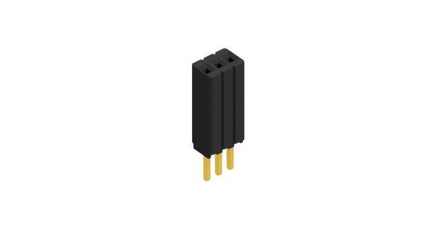Fischer Elektronik Buchsenleiste (Standard) Anzahl Reihen: 1 10027223 10St.