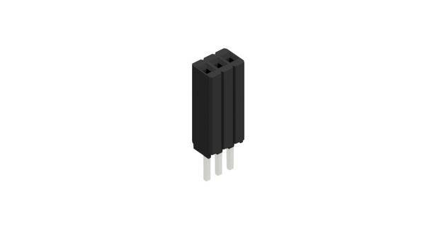 Fischer Elektronik Buchsenleiste (Standard) Anzahl Reihen: 1 10027224 10St.