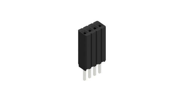 Fischer Elektronik Buchsenleiste (Standard) Anzahl Reihen: 1 10027226 10St.