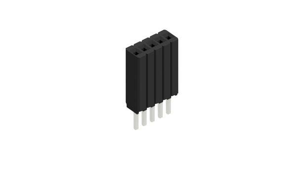 Fischer Elektronik Buchsenleiste (Standard) Anzahl Reihen: 1 10027228 10St.