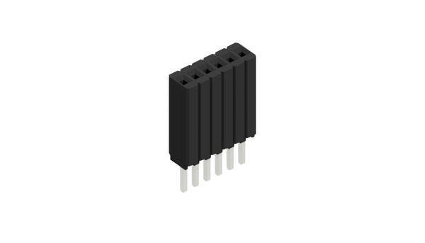 Fischer Elektronik Buchsenleiste (Standard) Anzahl Reihen: 1 10027230 10St.