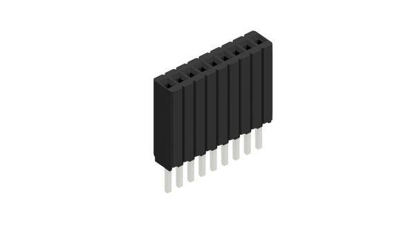 Fischer Elektronik Buchsenleiste (Standard) Anzahl Reihen: 1 10027236 10St.