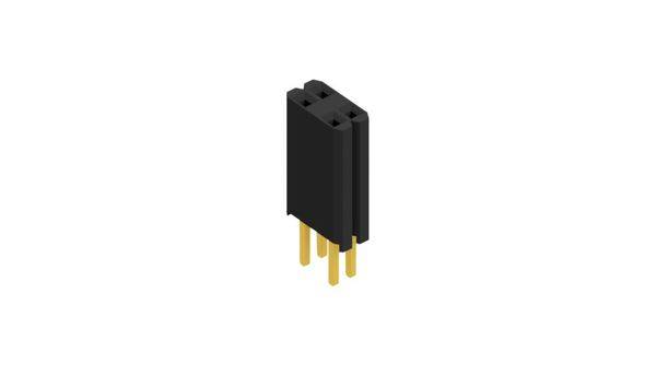 Fischer Elektronik Buchsenleiste (Standard) Anzahl Reihen: 2 10027291 10St.