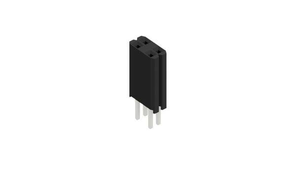 Fischer Elektronik Buchsenleiste (Standard) Anzahl Reihen: 2 10027292 10St.