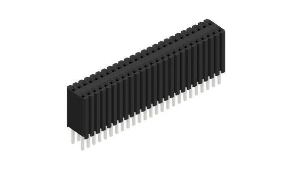 Fischer Elektronik Buchsenleiste (Standard) Anzahl Reihen: 2 10027337 10St.