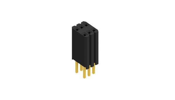 Fischer Elektronik Buchsenleiste (Standard) Anzahl Reihen: 2 10027293 10St.