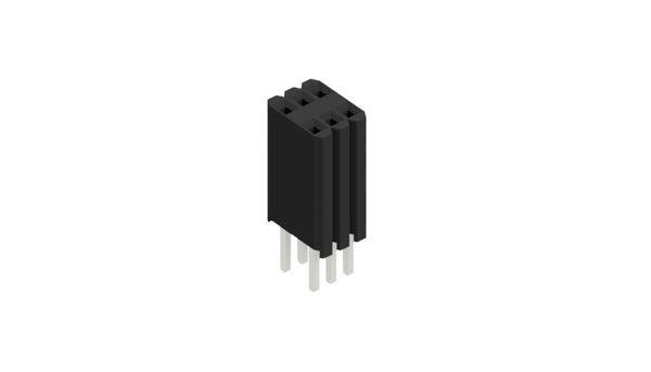 Fischer Elektronik Buchsenleiste (Standard) Anzahl Reihen: 2 10027294 10St.