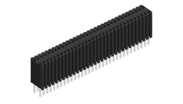 Fischer Elektronik Buchsenleiste (Standard) Anzahl Reihen: 2 10027351 10St.