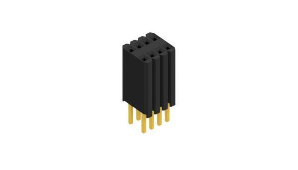 Fischer Elektronik Buchsenleiste (Standard) Anzahl Reihen: 2 10027295 10St.
