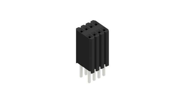 Fischer Elektronik Buchsenleiste (Standard) Anzahl Reihen: 2 10027296 10St.