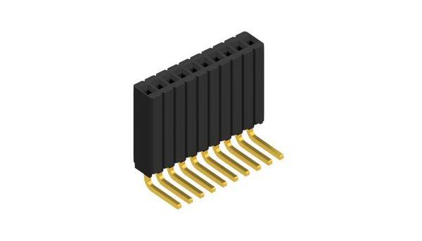 Fischer Elektronik Buchsenleiste (Standard) Anzahl Reihen: 1 10027378 10St.