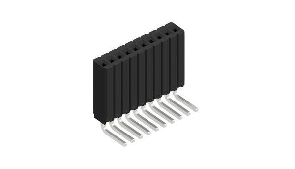 Fischer Elektronik Buchsenleiste (Standard) Anzahl Reihen: 1 10027379 10St.