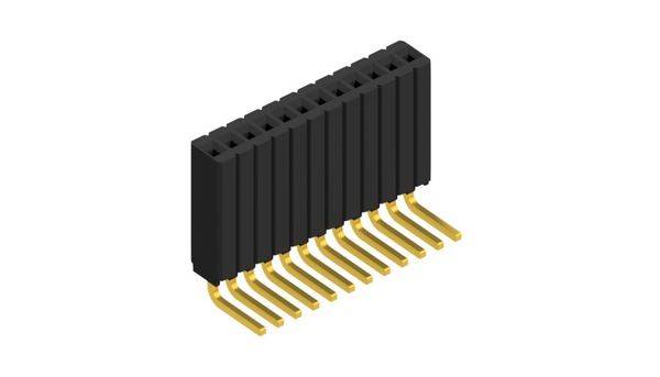 Fischer Elektronik Buchsenleiste (Standard) Anzahl Reihen: 1 10027382 10St.