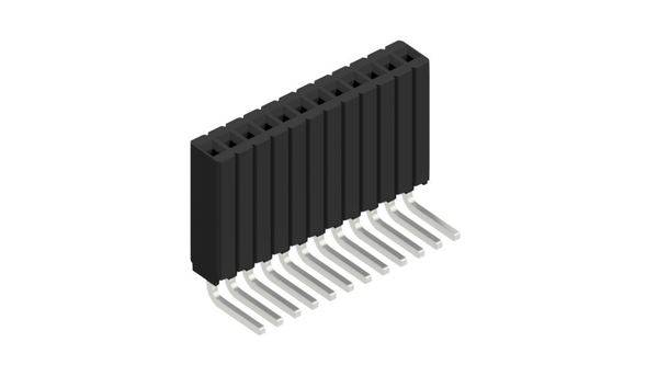 Fischer Elektronik Buchsenleiste (Standard) Anzahl Reihen: 1 10027383 10St.