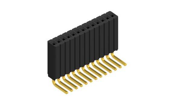Fischer Elektronik Buchsenleiste (Standard) Anzahl Reihen: 1 10027384 10St.