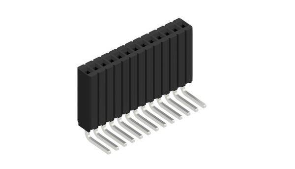 Fischer Elektronik Buchsenleiste (Standard) Anzahl Reihen: 1 10027385 10St.