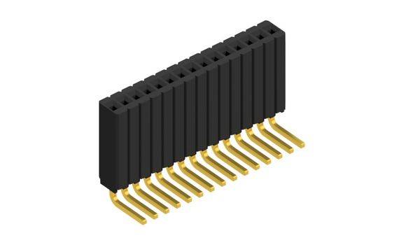 Fischer Elektronik Buchsenleiste (Standard) Anzahl Reihen: 1 10027388 10St.