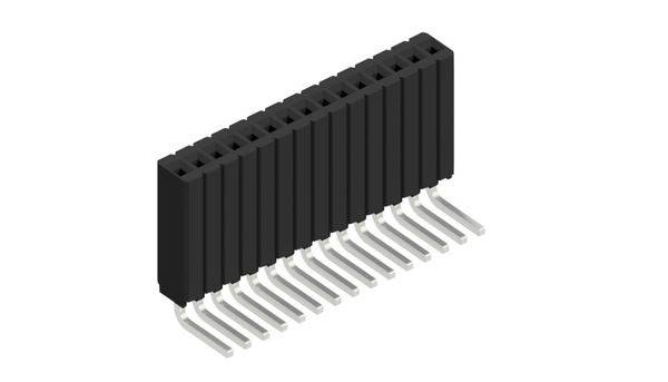 Fischer Elektronik Buchsenleiste (Standard) Anzahl Reihen: 1 10027389 10St.
