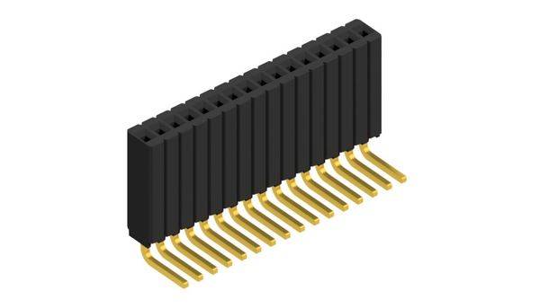 Fischer Elektronik Buchsenleiste (Standard) Anzahl Reihen: 1 10027390 10St.