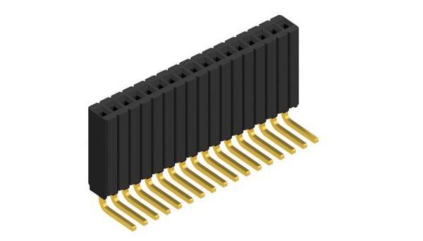 Fischer Elektronik Buchsenleiste (Standard) Anzahl Reihen: 1 10027392 10St.