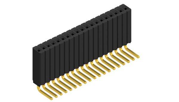 Fischer Elektronik Buchsenleiste (Standard) Anzahl Reihen: 1 10027396 10St.