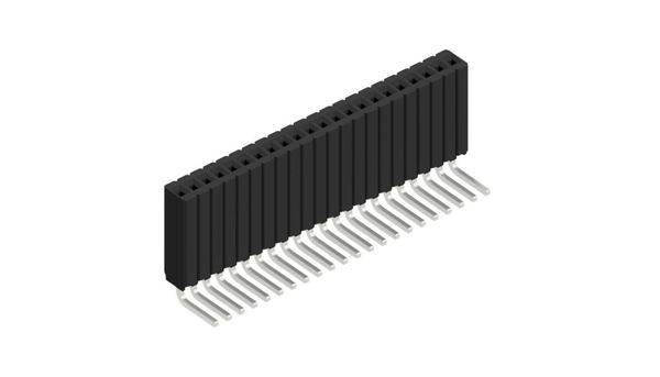 Fischer Elektronik Buchsenleiste (Standard) Anzahl Reihen: 1 10027403 10St.