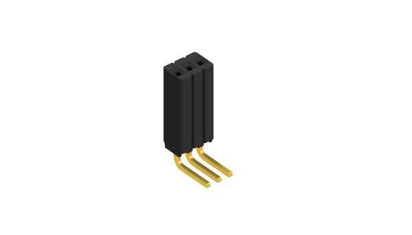 Fischer Elektronik Buchsenleiste (Standard) Anzahl Reihen: 1 10027364 10St.