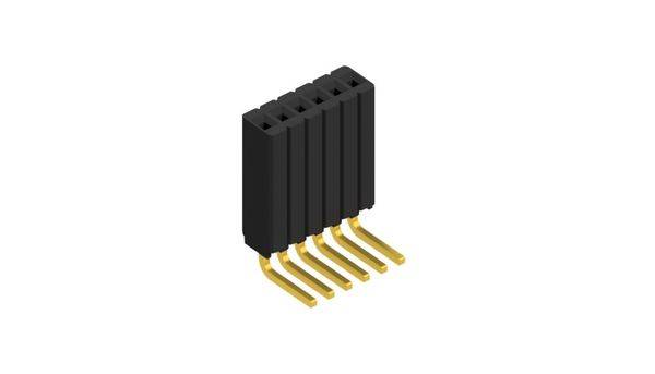 Fischer Elektronik Buchsenleiste (Standard) Anzahl Reihen: 1 10027370 10St.