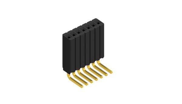 Fischer Elektronik Buchsenleiste (Standard) Anzahl Reihen: 1 10027372 10St.