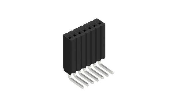 Fischer Elektronik Buchsenleiste (Standard) Anzahl Reihen: 1 10027373 10St.